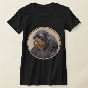 English Toy Spaniel Painting Original Animal Art T-Shirt