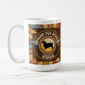 ENGLISH TOY SPANIEL VIBES Retro Mug