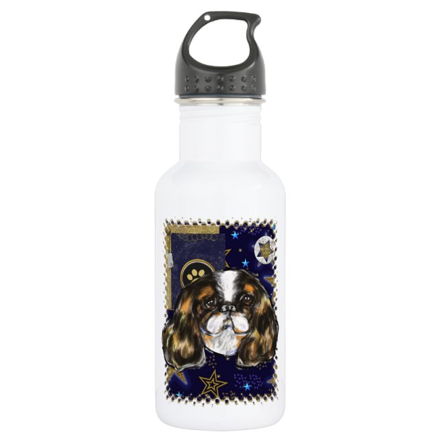 ENGLISH TOY SPANIEL WATER BOTTLE (Front)
