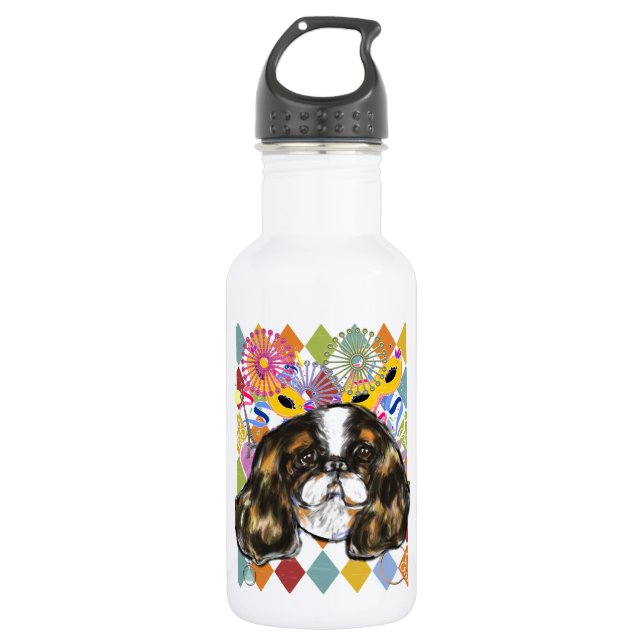 ENGLISH TOY SPANIEL WATER BOTTLE (Front)