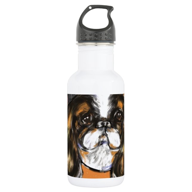 ENGLISH TOY SPANIEL WATER BOTTLE (Front)