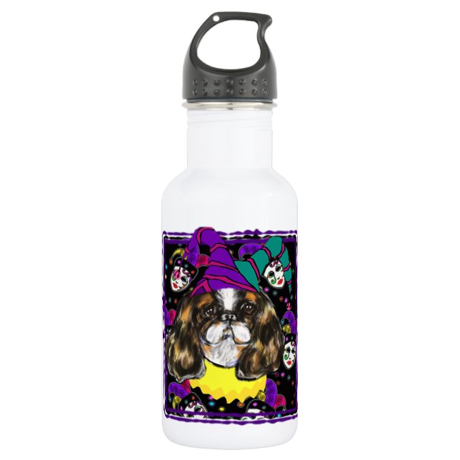ENGLISH TOY SPANIEL WATER BOTTLE (Front)