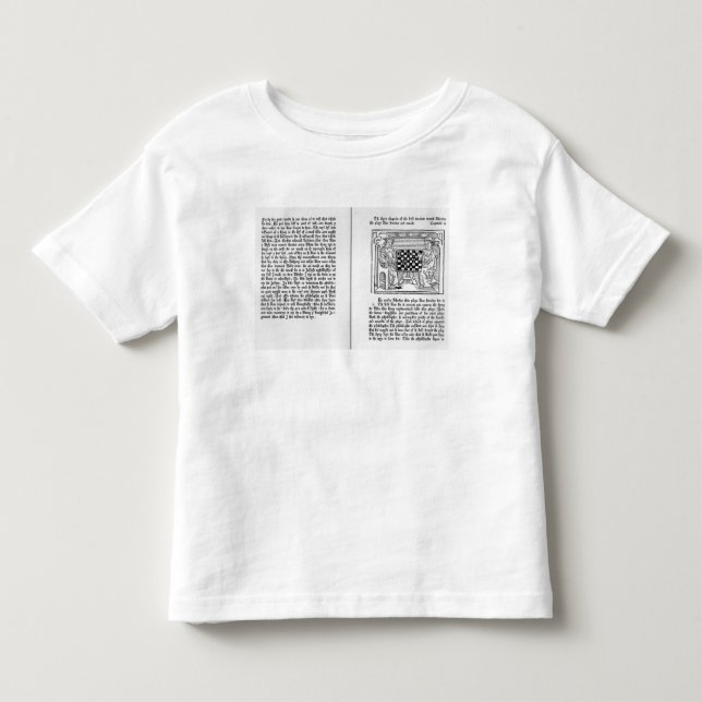 English translation of 'De Ludo Saccorum' Toddler T-shirt (Front)