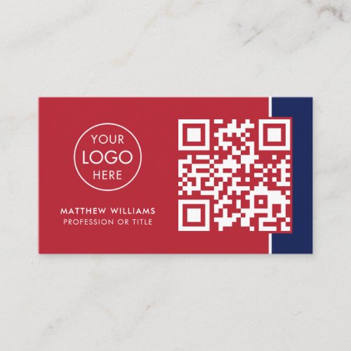 English Tutor Professional QR Code Logo Modern Business Card