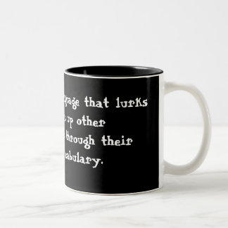 English Two-Tone Coffee Mug