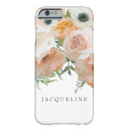 English Vintage Rose Bouquet Pretty Floral Artwork Barely There Iphone 6 Case at Zazzle