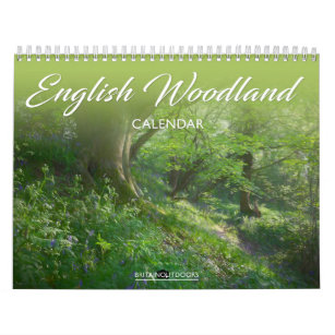 English Woodland Calendar 2024