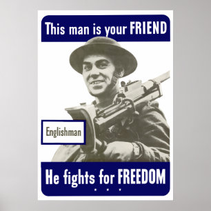 Englishman -- This Man Is Your Friend Poster
