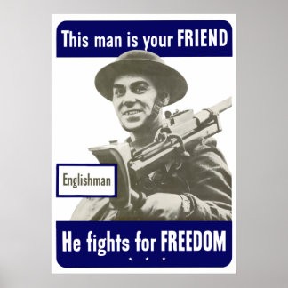 Englishman -- This Man Is Your Friend Poster