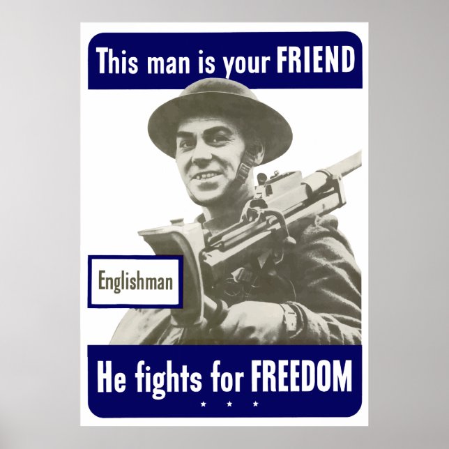 Englishman -- This Man Is Your Friend Poster (Front)