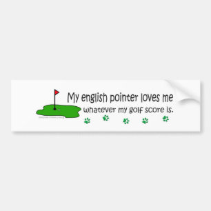 EnglishPointer Bumper Sticker