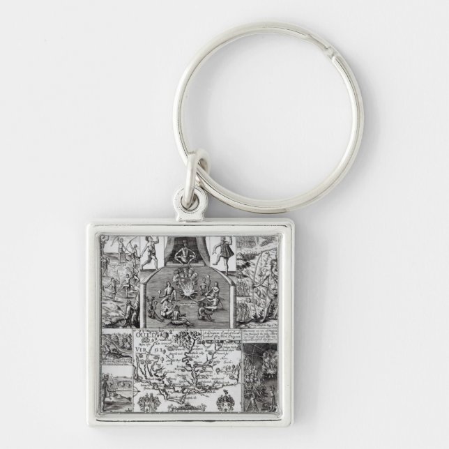 Engraved by Robert Vaughan Keychain (Front)