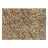 Engraved map of France (Front Horizontal)