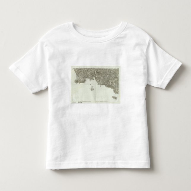 Engraved map of France 2 Toddler T-shirt (Front)