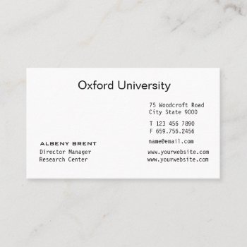 Engraved Minimalist New Business Card by Business_Card_Art at Zazzle