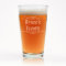 Engraved Personal Bar Pint Glass