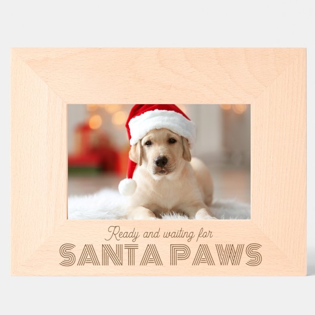 Engraved Photo Frame, Christmas dog lover fun (Creator Uploaded)
