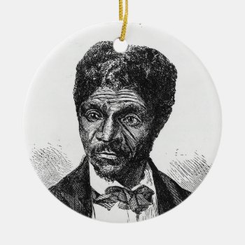Engraved Portrait Of African American Dred Scott Ceramic Ornament by TheArts at Zazzle