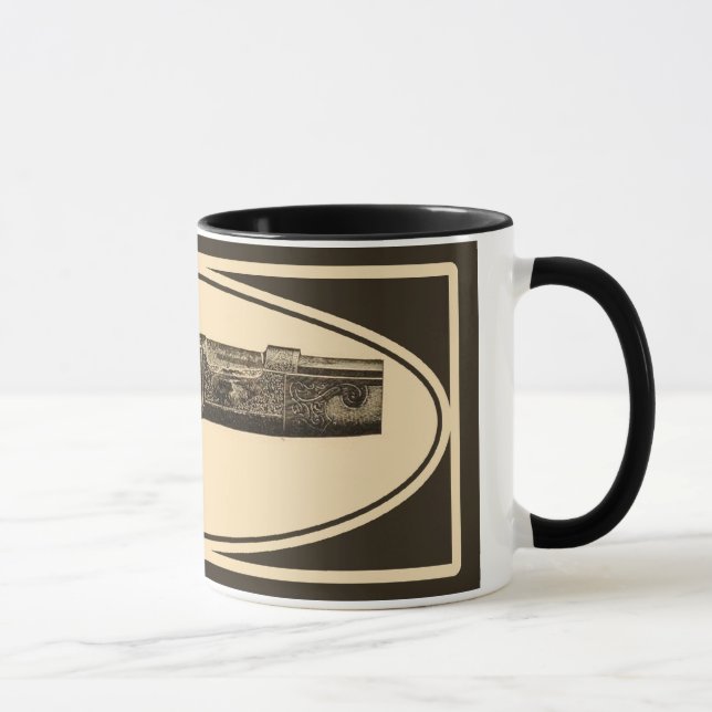 engraved rifle mug (Right)