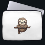Engraved Sloth Tee Vintage Animal Art (2) Laptop Sleeve<br><div class="desc">Engraved Sloth Tee Vintage Animal Art (2)</div>