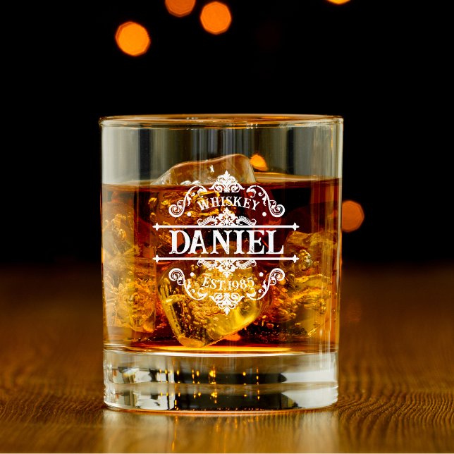 Engraved Whiskey Glass for the Distinguished N0.2 (Creator Uploaded)