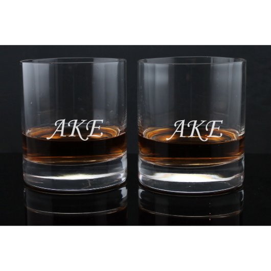 Engraved Whiskey Glasses (Front)
