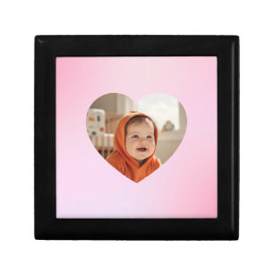 Engraved Wood Jewelry Box - Custom Gift for Her