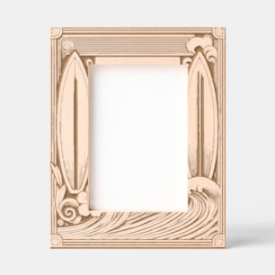 Engraved wood Surfer  Frames