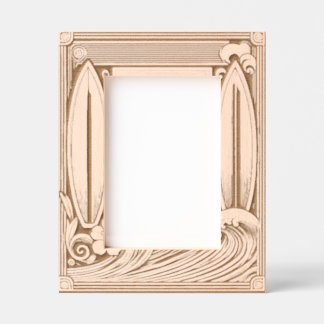 Engraved wood Surfer Frames
