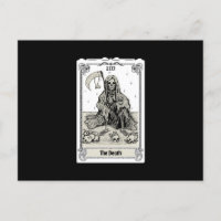 engraving tarot the death XIII