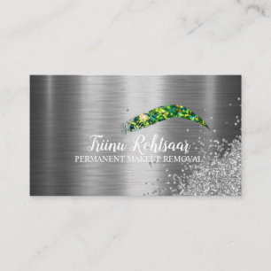 Enhance Look with Permanent Makeup Business Card