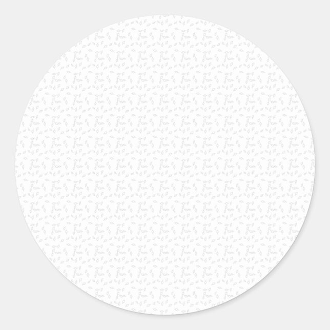 Enhance Your Brand with Classic Round Stickers (Front)