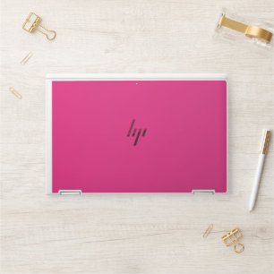 Enhance Your Design with Pink Background HP Laptop Skin