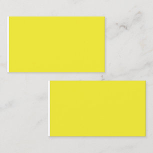 Enhance Your Design with Yellow Background  Calling Card