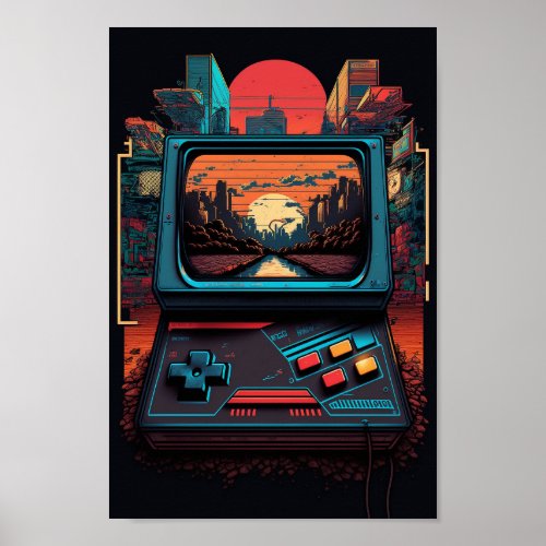 Enhance Your Home Decor with Game Console Posters