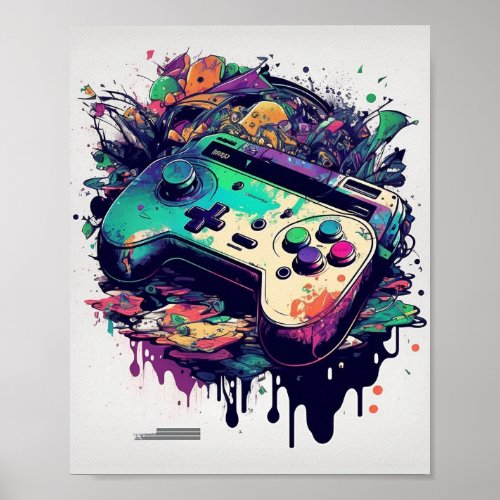 Enhance Your Home Decor with Game Console Posters