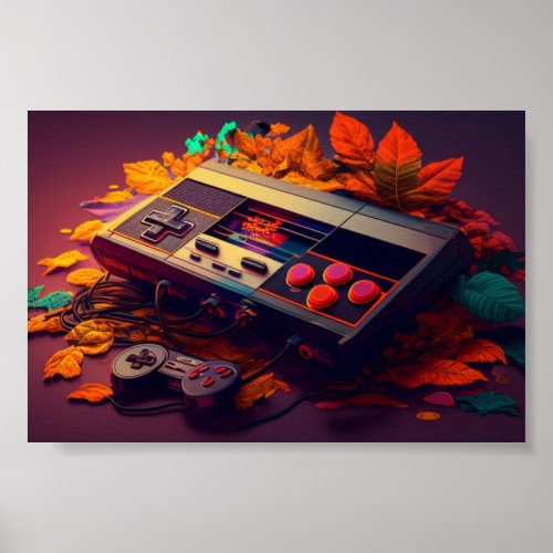 Enhance Your Home Decor with Game Console Posters