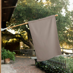 Enhance Your Living Room Style with a Brown  House Flag