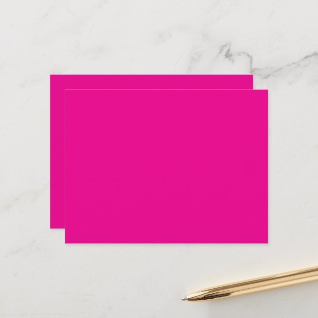 Enhance Your Space with a Pink Background Postcard (Front/Back In Situ)