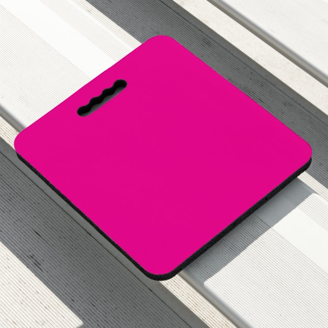 Enhance Your Space with a Pink Background Seat Cushion (In Situ)