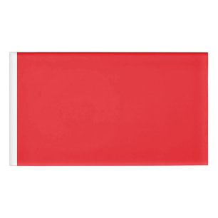 Enhance Your Website Banner with Red Background  Name Tag