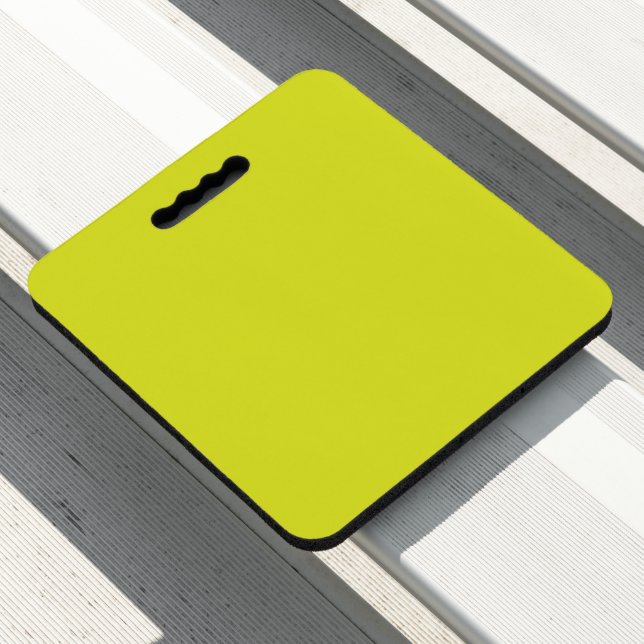 Enhance Your Website Design a Yellow Background Seat Cushion (In Situ)