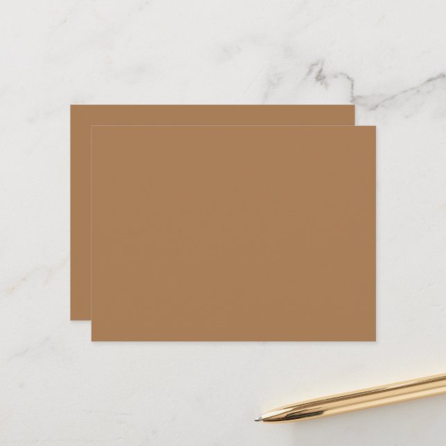 Enhance Your Website Design with a Stunning Brown  Postcard (Front/Back In Situ)