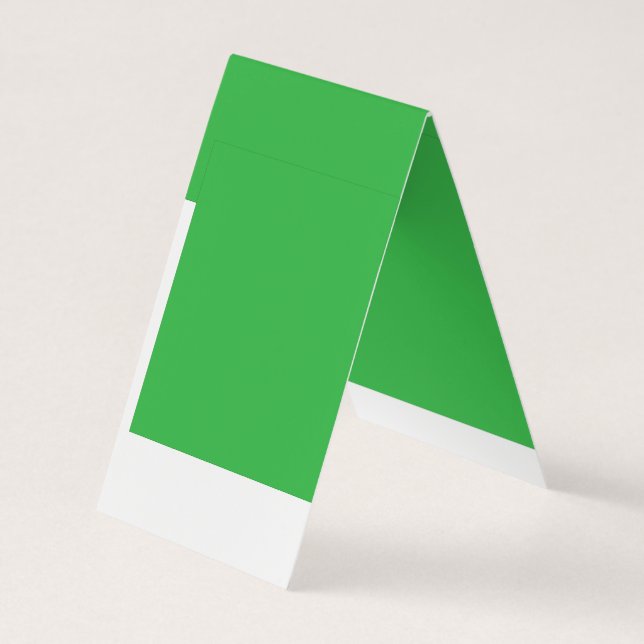 Enhance Your Website with a Green Background Business Card (Back)