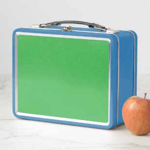 Enhance Your Website with a Green Background Metal Lunch Box