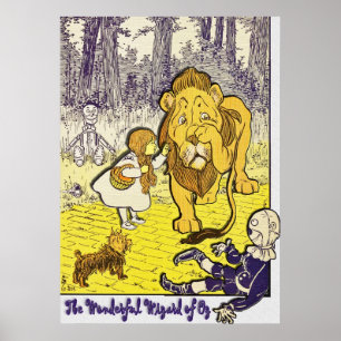 ENHANCED Wonderful Wizard of Oz 1st edition print