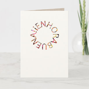 Enhorabuena (Congratulations) Greeting Card
