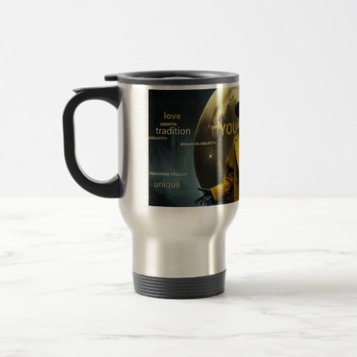 Enigma Elegance Travel Mug