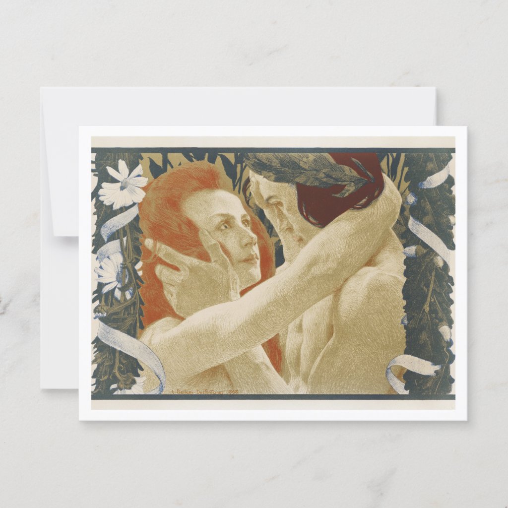 Enigma (L'Estampe Moderne, 1898) Postcard