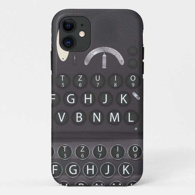 Enigma Machine Case-Mate iPhone Case (Back)